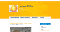 Desktop Screenshot of florence-mueller.ch